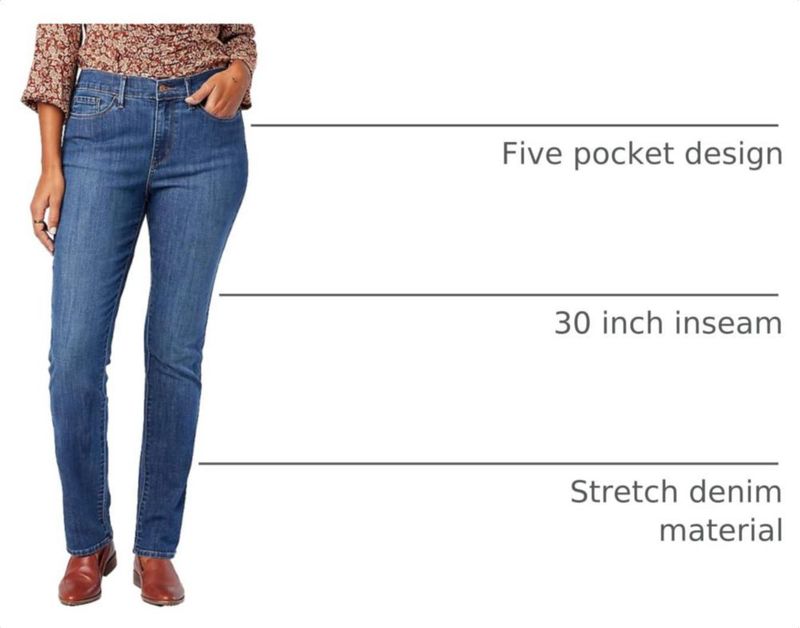 Jeans Levi Strauss Signature Gold para mujer Slim Taper