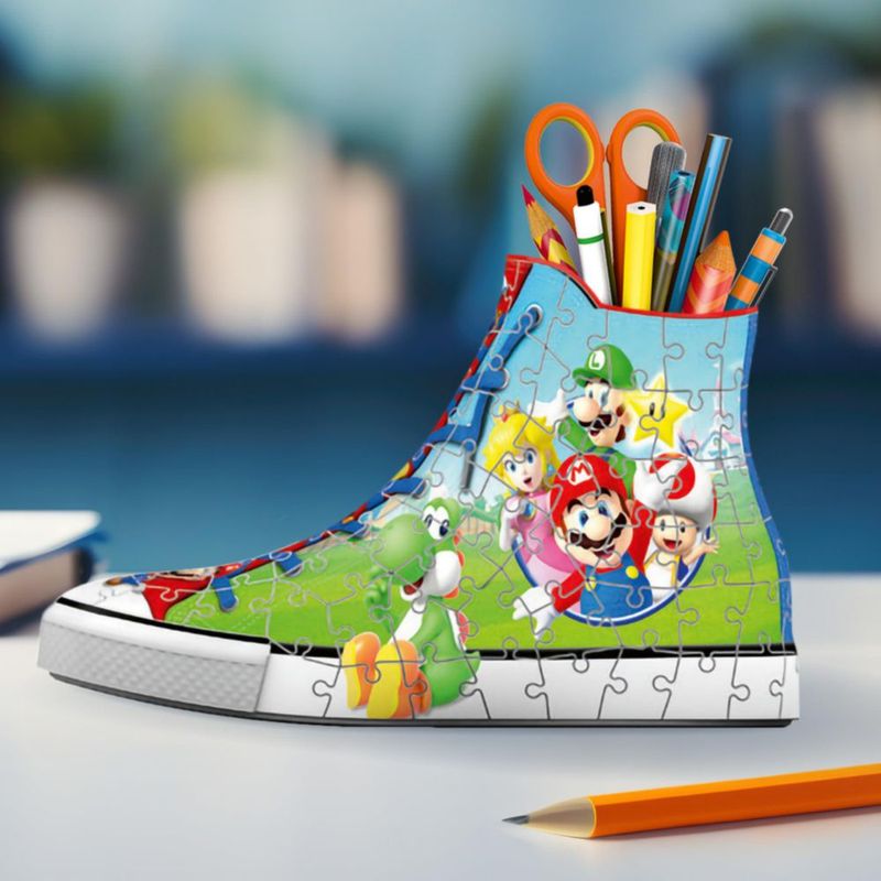 Rompecabezas 3D Ravensburger Super Mario Zapatilla 108 piezas