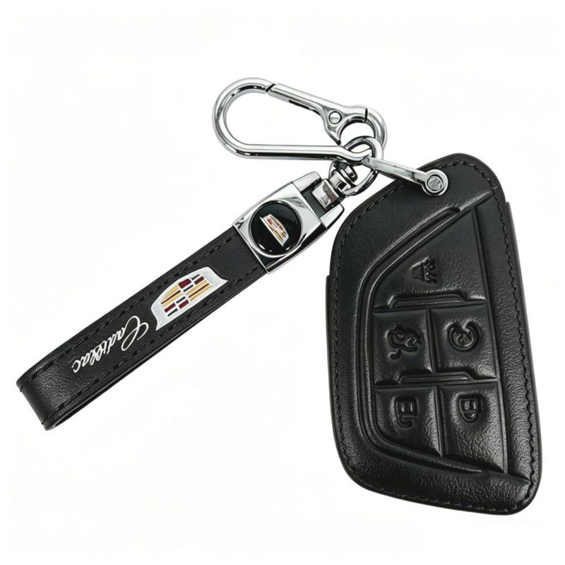 Funda para mando ZERAL Cadillac de 5 botones negra