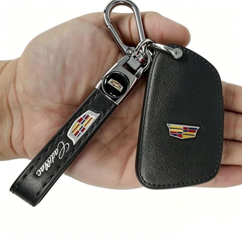 Funda para mando ZERAL Cadillac de 5 botones negra