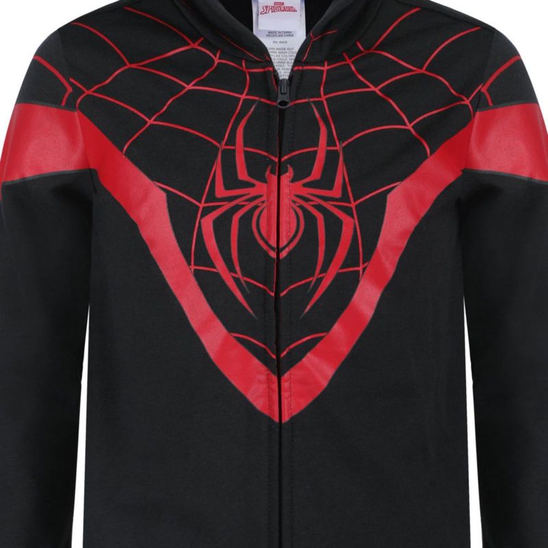 Conjunto de sudadera con capucha y pantalón Marvel Spider-Man Miles Morales para niños