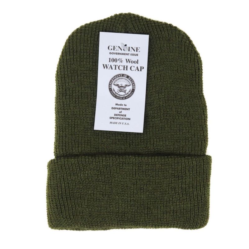 Gorro McGuire Gear de Lana Verde OD (Hecho en EE. UU.)