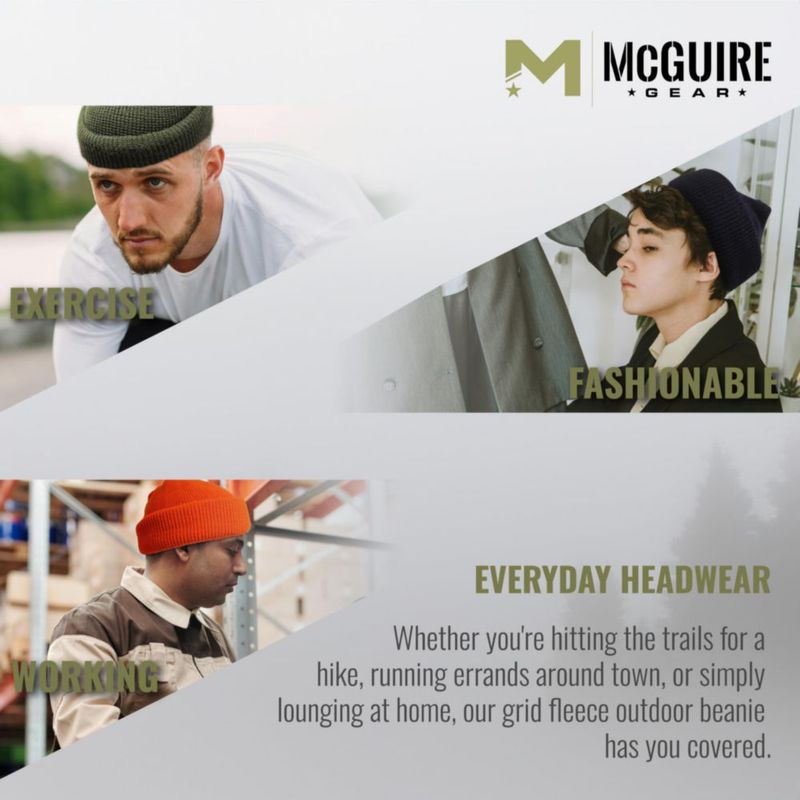 Gorro McGuire Gear de Lana Verde OD (Hecho en EE. UU.)