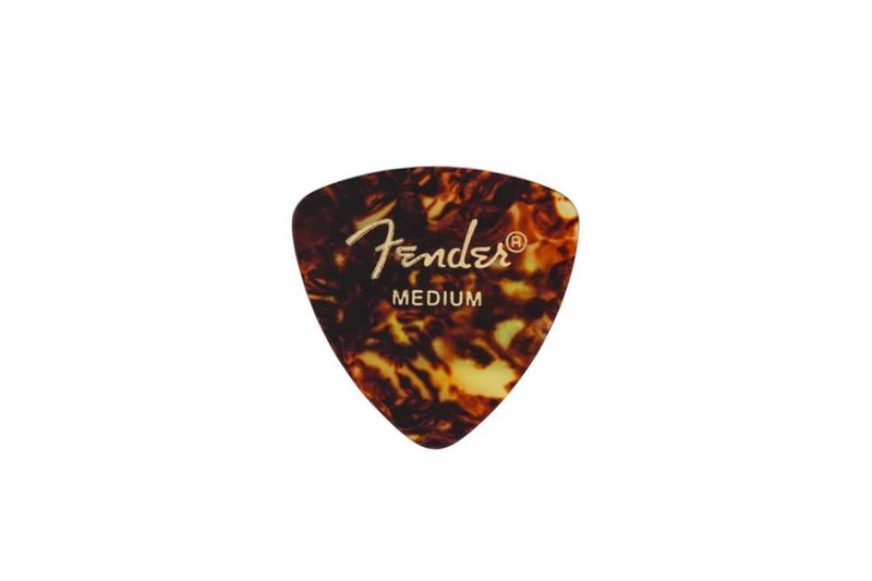 PLECTRUM Fender Classic Celulóide Tortuga - Pack de 12 Púas