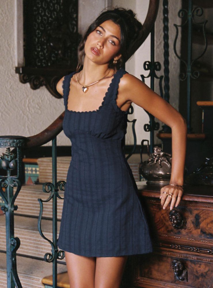 Vestido Mini Navy Dasha de Princess Polly