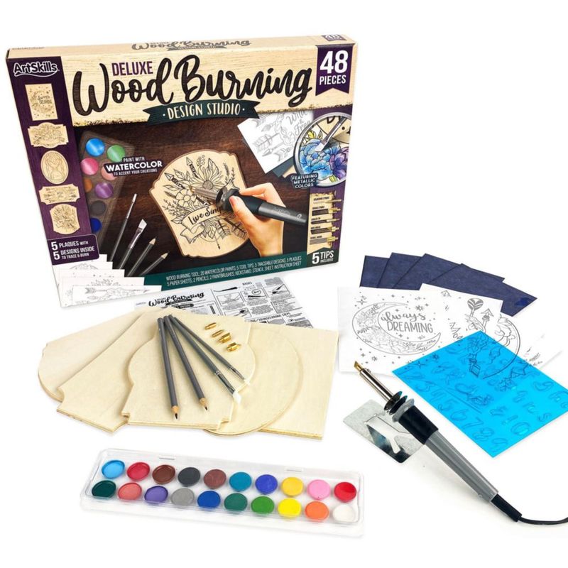 Kit de Pirografía ArtSkills de 48 piezas para principiantes