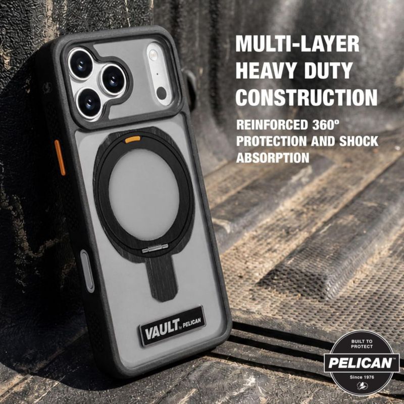 Funda Pelican para iPhone 18 Pro Max MagSafe Smoke