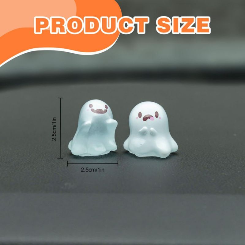 Figurita Rislobx Fantasma 25 cm (Pack de 6) Luminosa para Decorar