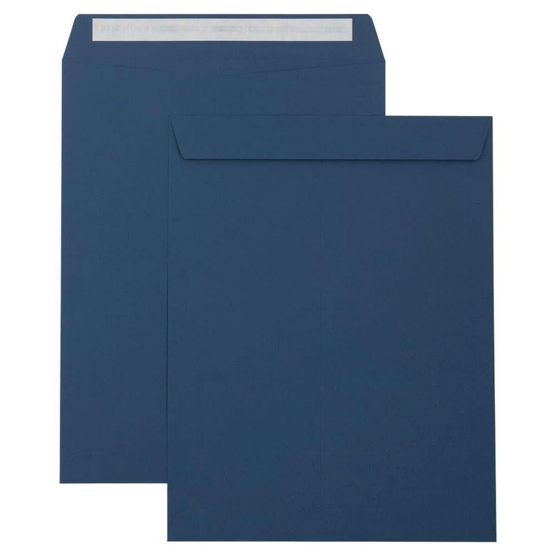 Sobre LUXPaper 254 x 330 mm Azul Marino 50 unidades Peel&Press