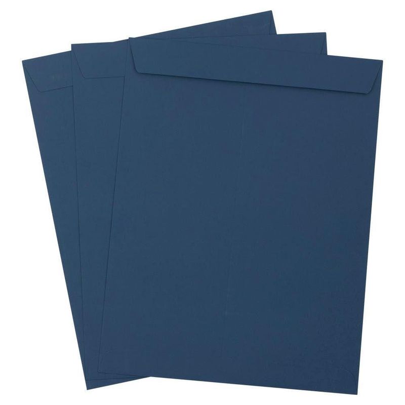 Sobre LUXPaper 254 x 330 mm Azul Marino 50 unidades Peel&Press