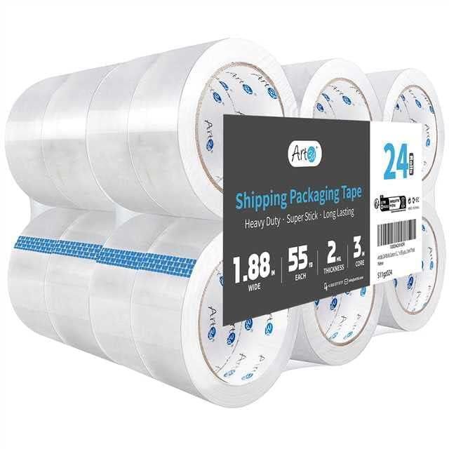 Cinta Art3d 48 cm x 50 m 24 rollos de alta resistencia