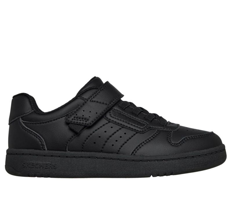 Zapatilla Skechers para niño 13.5 (talla pequeña) Negro/Negro