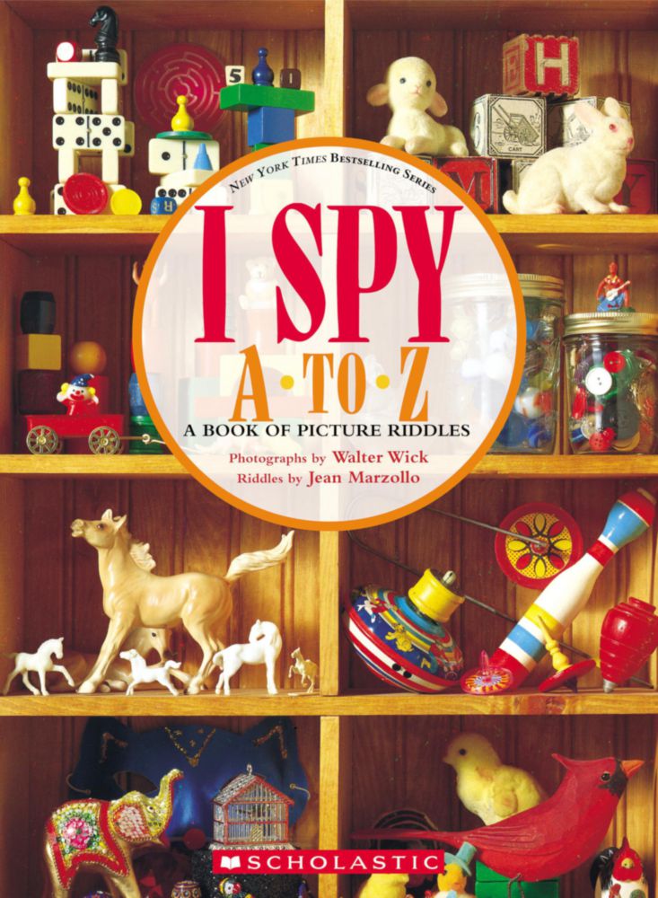 Libro Cartwheel I Spy A to Z: Acertijos de la A a la Z