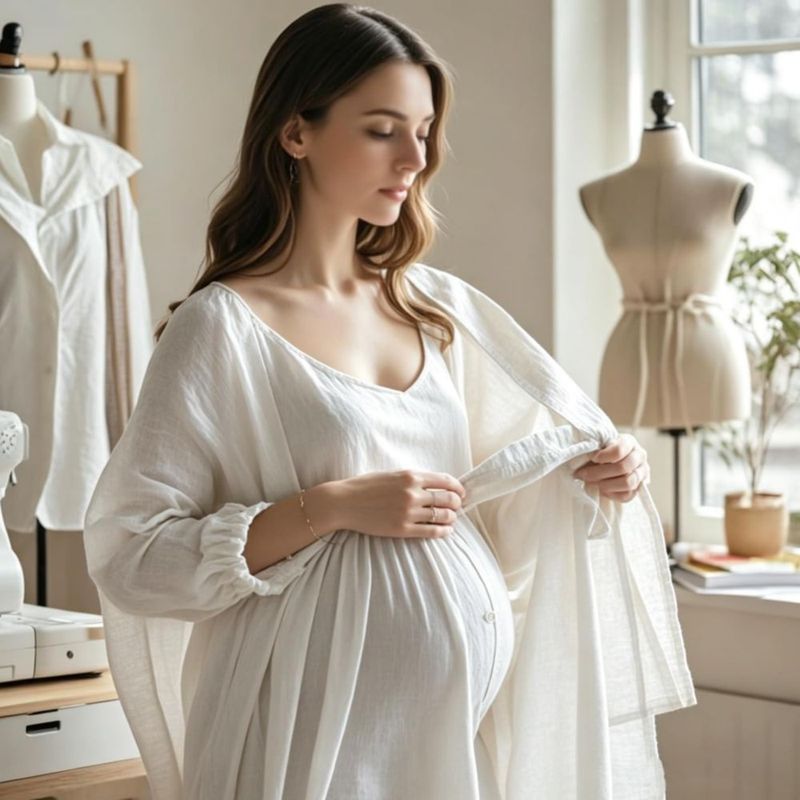 Tela ARKBAODAN 160 cm 100 % algodón 5 yardas blanca