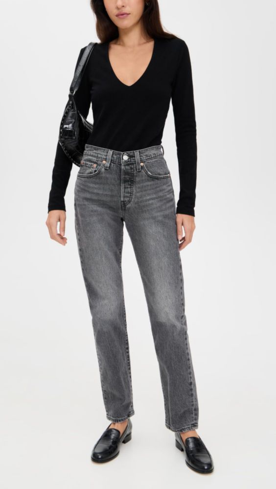 Jeans Levi's 501 Mujer 25x30 estilo Pretty Pleasing