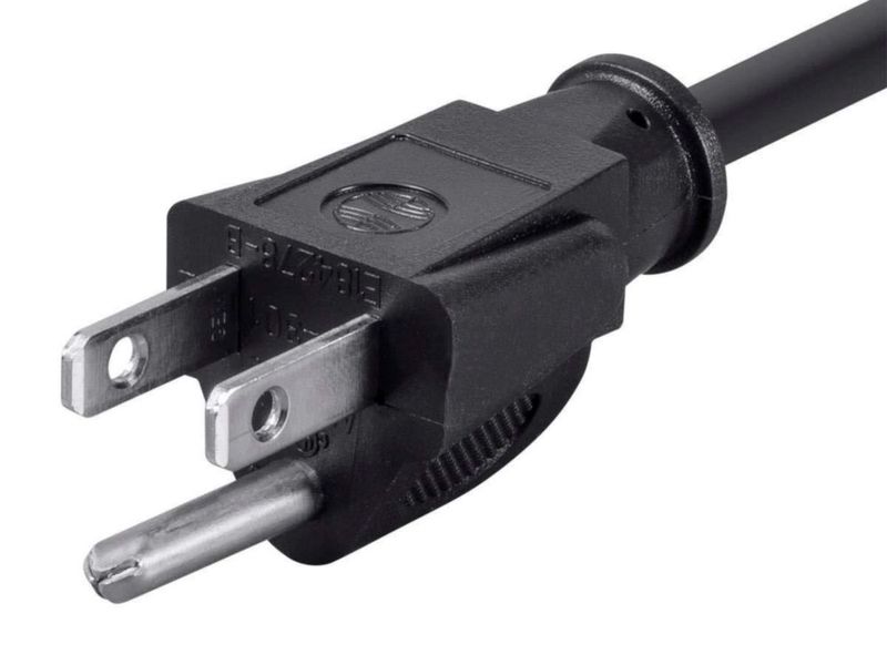 Cable de alimentación Monoprice 3 m negro C13/5‑15P 16 AWG