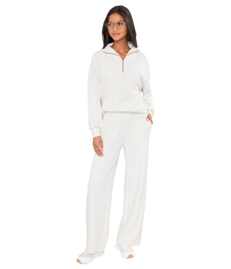 Pantalones Varley Pierna Ancha 76 cm Marfil XL