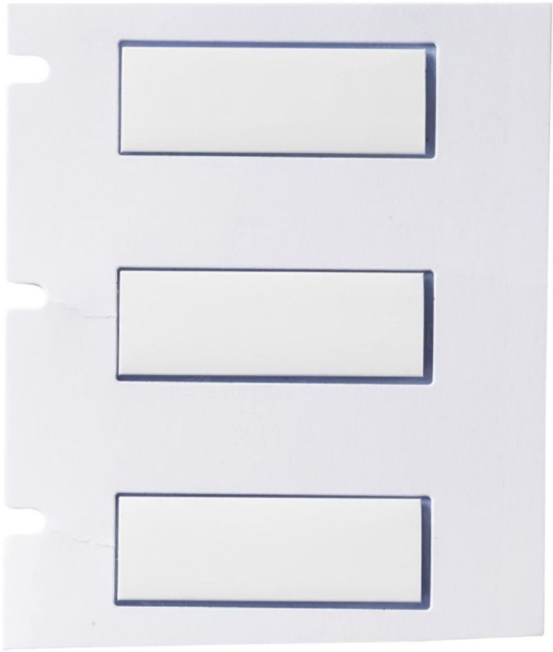 Etiquetas Brady 047 cm x 25 cm blancas M6-187-1-342-WT