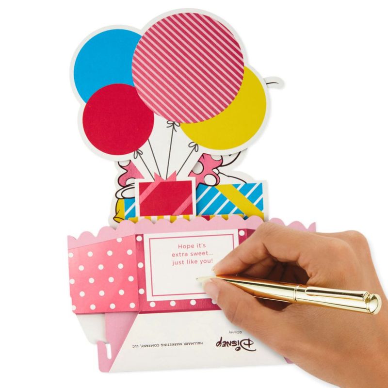 Tarjeta de Cumpleaños Pop Up Hallmark Minnie Mouse