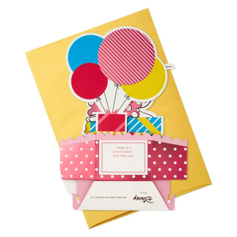 Tarjeta de Cumpleaños Pop Up Hallmark Minnie Mouse