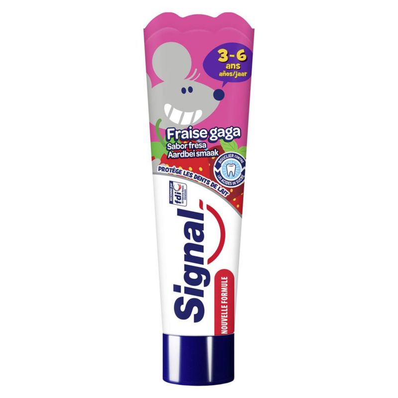 Pasta de dientes Signal 50 ml Fresa 3‑6 años