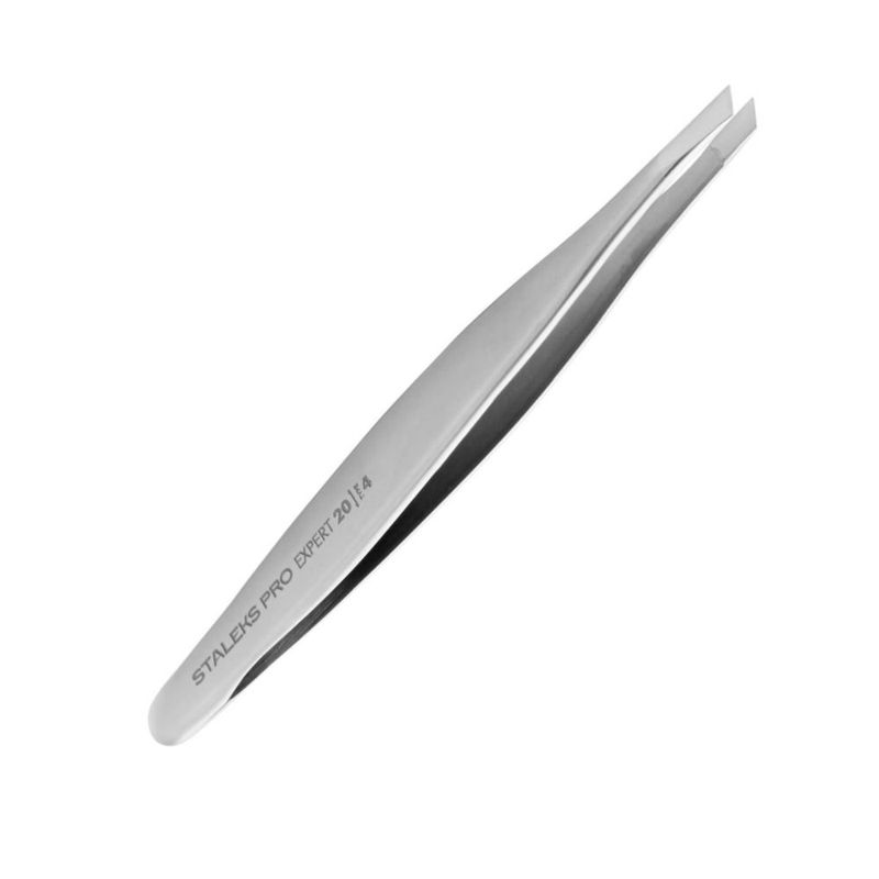 Pinzas STALEKS PRO Expert 20 con puntas inclinadas