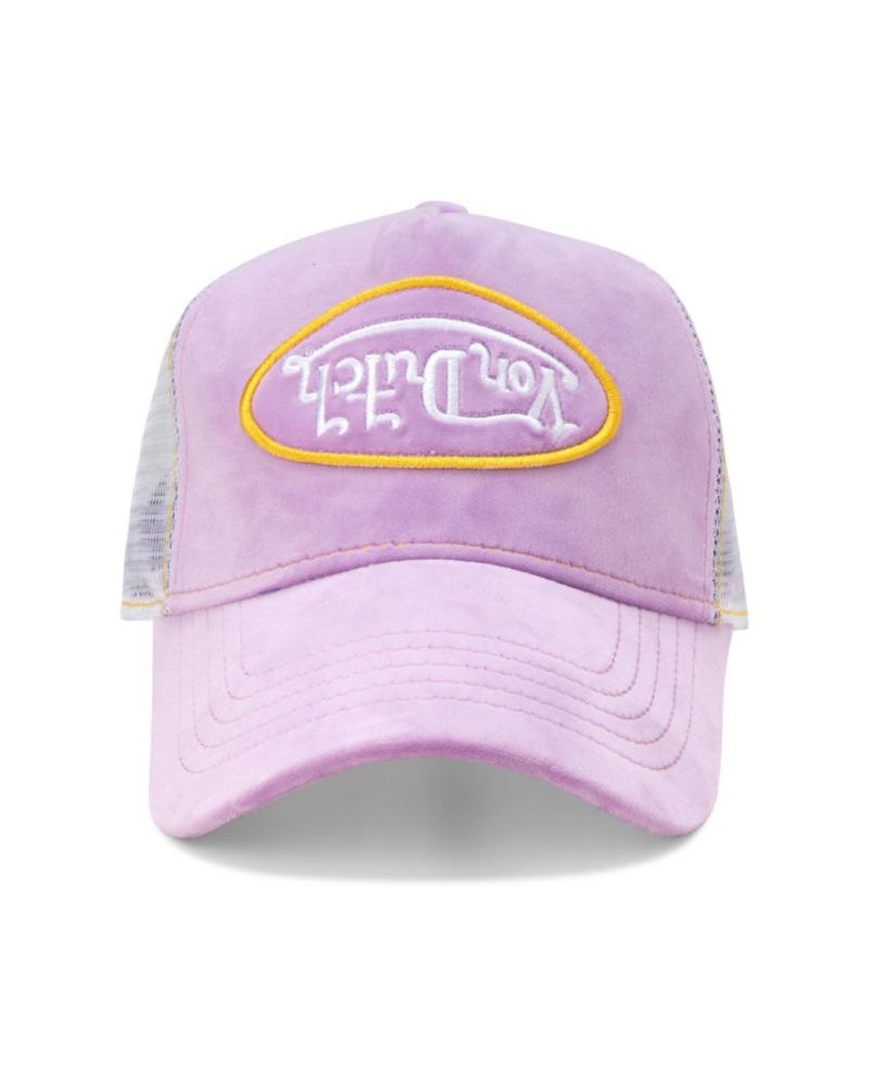 Gorra Von Dutch de Terciopelo Estilo Camionero Snapback Unisex