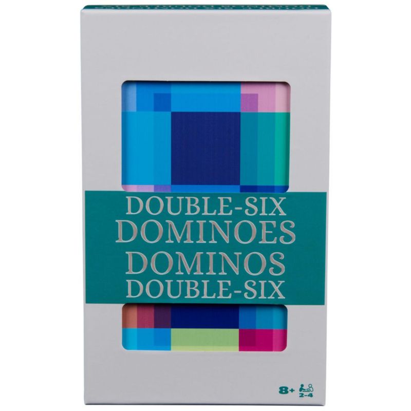 Juego clásico de dominó doble 6 de Spin Master Games