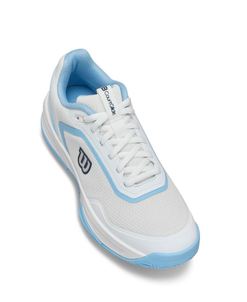 Zapatilla de Tenis WILSON CourtGlide 7.5 US Blanco/Azul