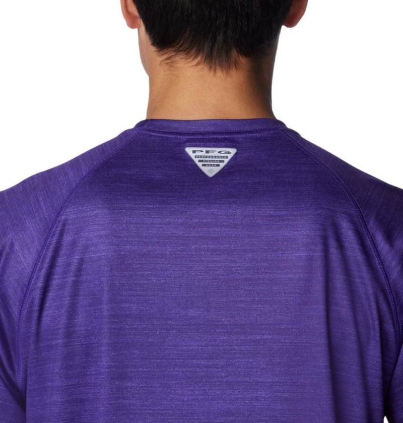 Camisa Columbia Collegiate Tackle Heather de manga larga para hombre