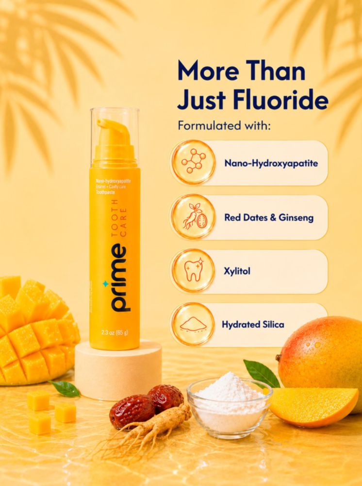 Pasta de dientes Prime Tooth Care 65 ml Mango Smoothie