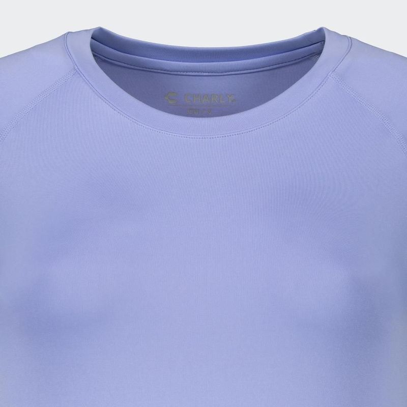 Playera deportiva charly fitness lavanda para mujer 5009725342