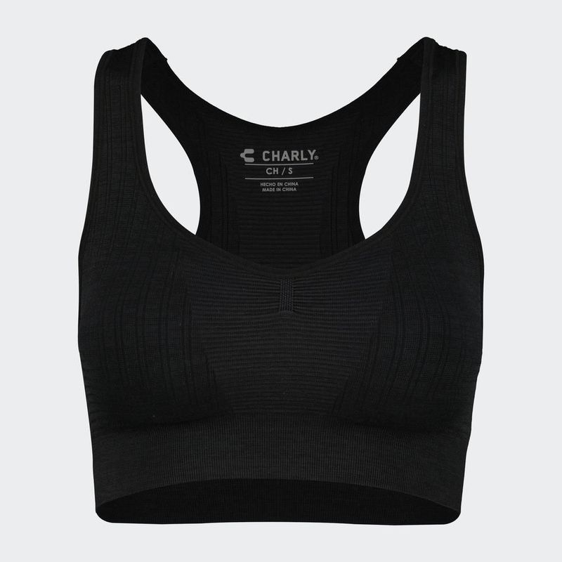 Top charly sport training negro dama 5012083000