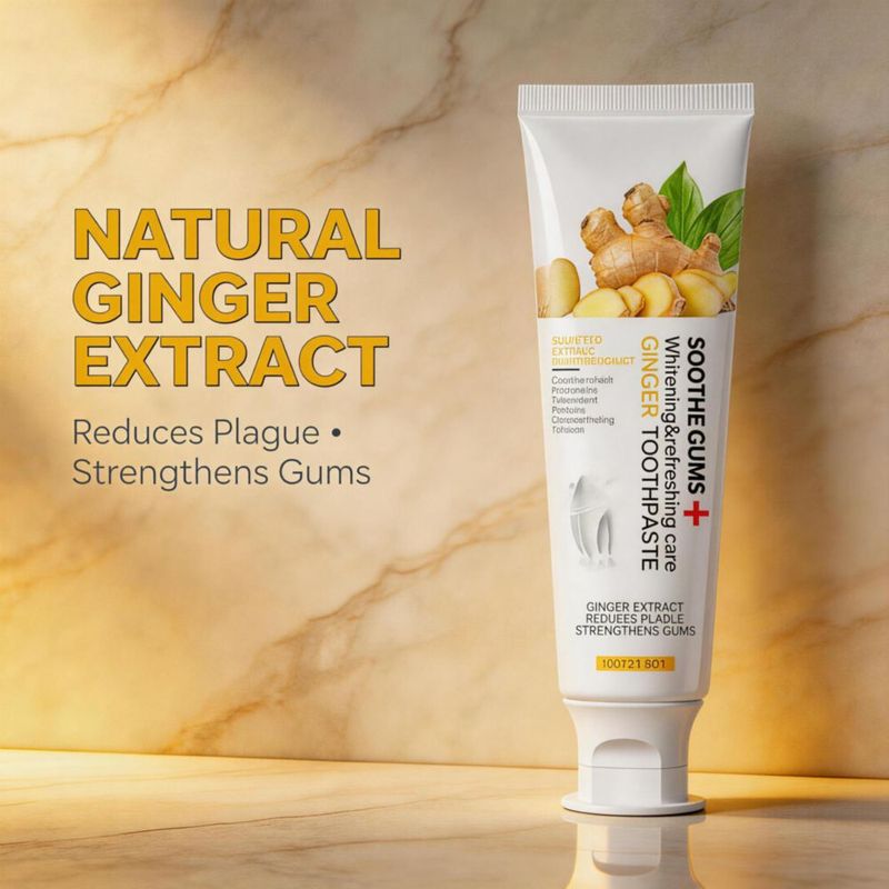 Pasta de dientes SOOFATING Jengibre con Nano Hidroxiapatita
