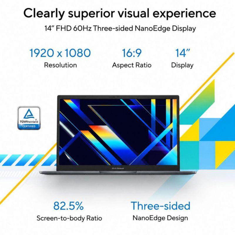 Portátil ASUS Vivobook de 14 pulgadas 256 GB SSD 4 GB RAM Windows 11