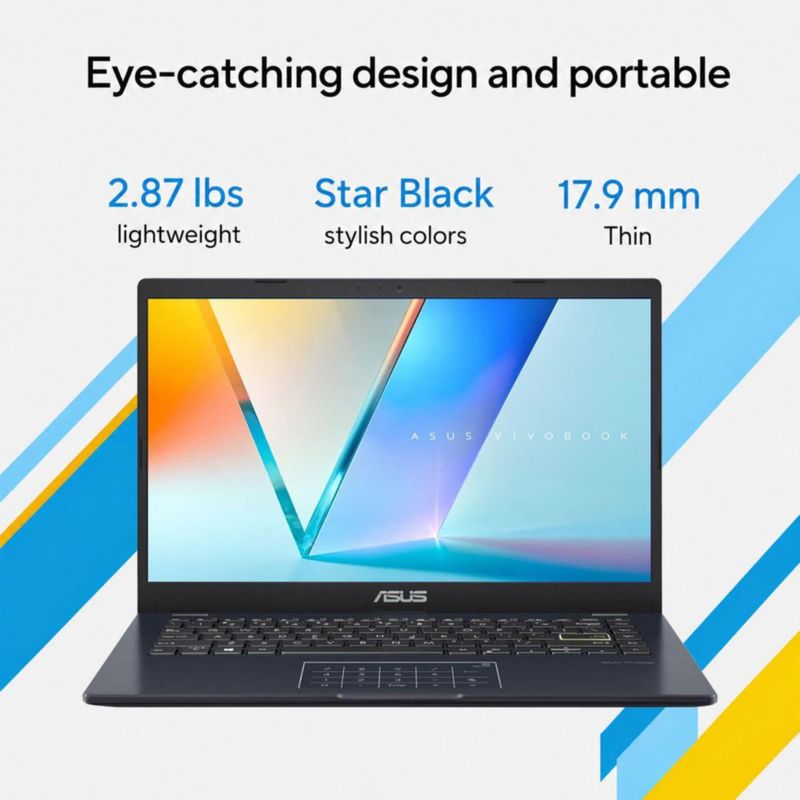 Portátil ASUS Vivobook de 14 pulgadas 256 GB SSD 4 GB RAM Windows 11