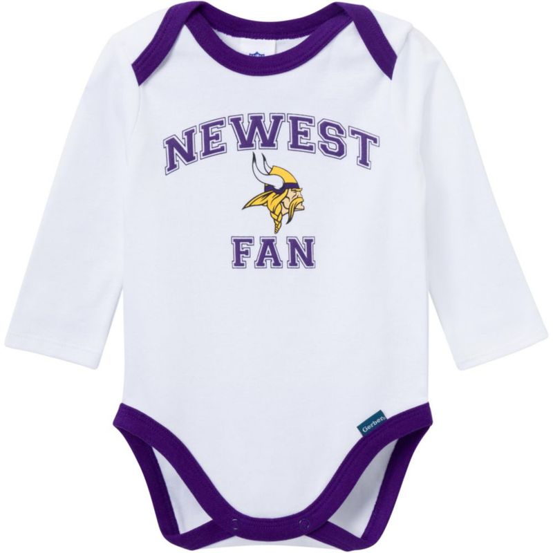 Conjunto de 3 piezas Gerber Vikings para bebé (0‑3 meses)