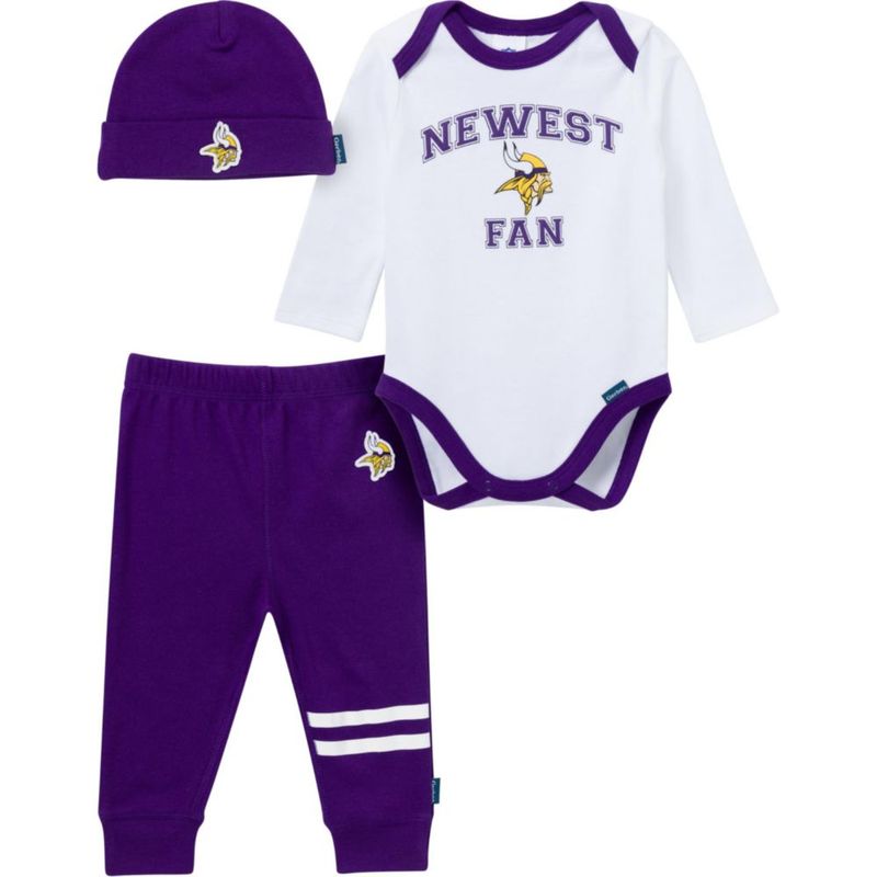Conjunto de 3 piezas Gerber Vikings para bebé (0‑3 meses)