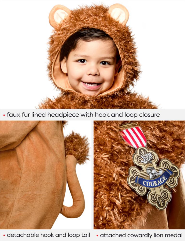 Disfraz Rubies León Cobarde 4T para Niño