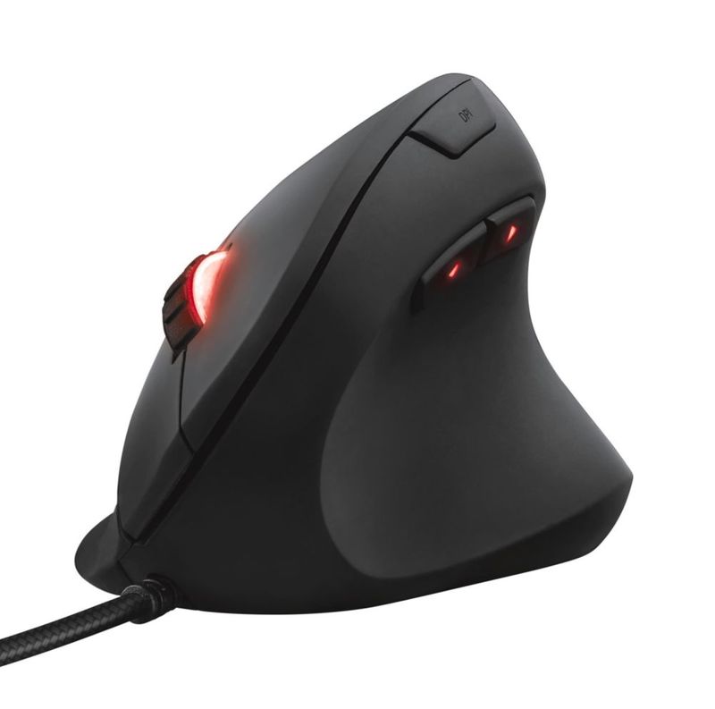 Ratón Gaming GXTrust GXT 144 10000 DPI 6 Botones Negro