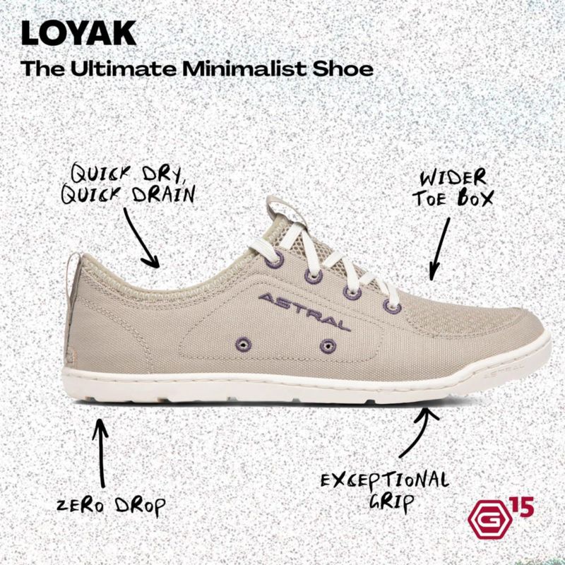 Zapatos Astral Loyak para Mujer W 7 Sierra Taupe