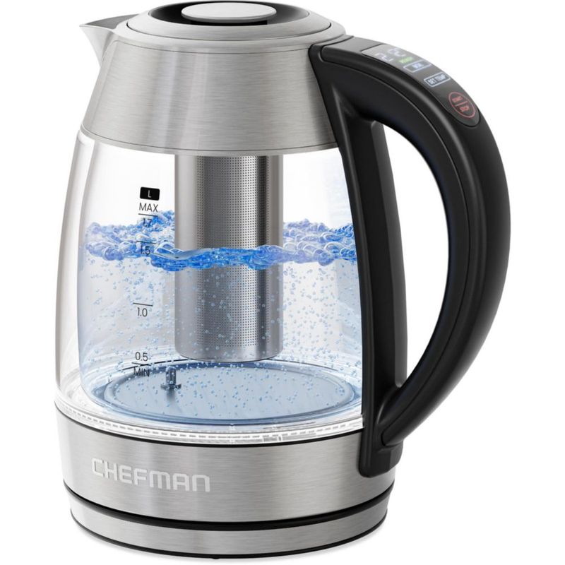 Hervidor Eléctrico Chefman 17 L con Infusor de Té 120 V