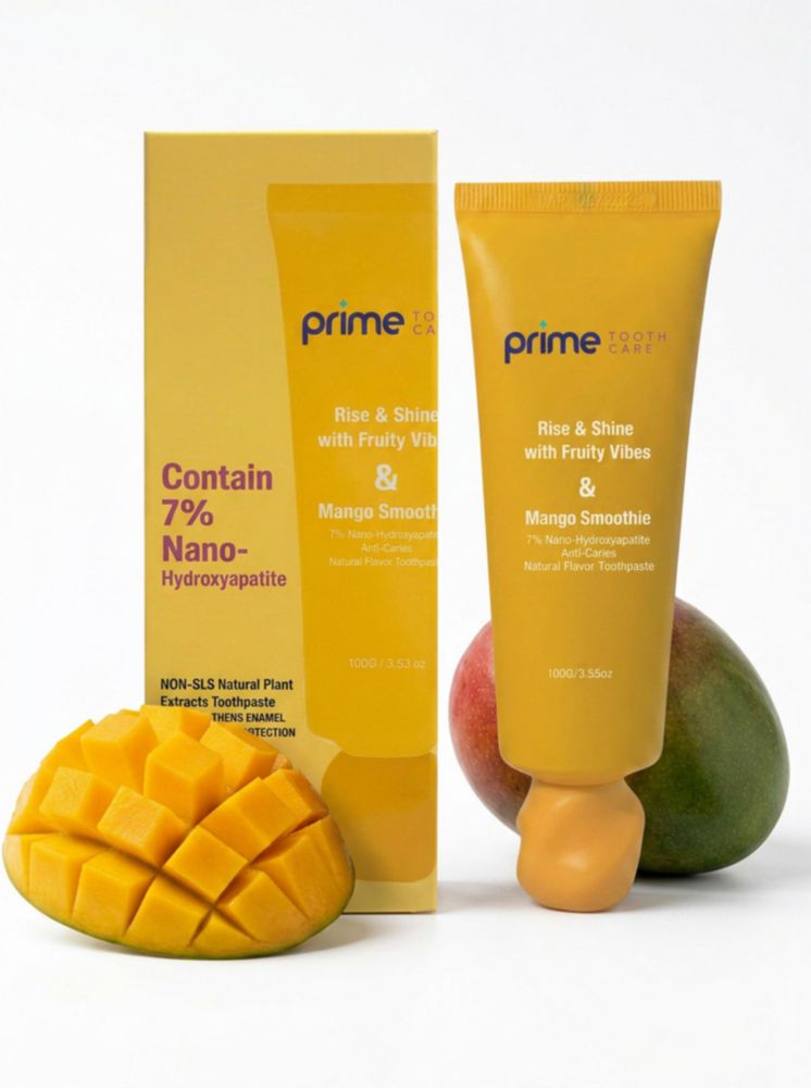 Pasta de dientes Prime Tooth Care 100 g Sabor Mango Smoothie