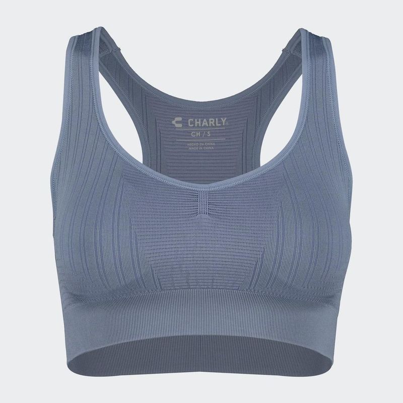 Top deportivo charly sport training azul para mujer 5012083420