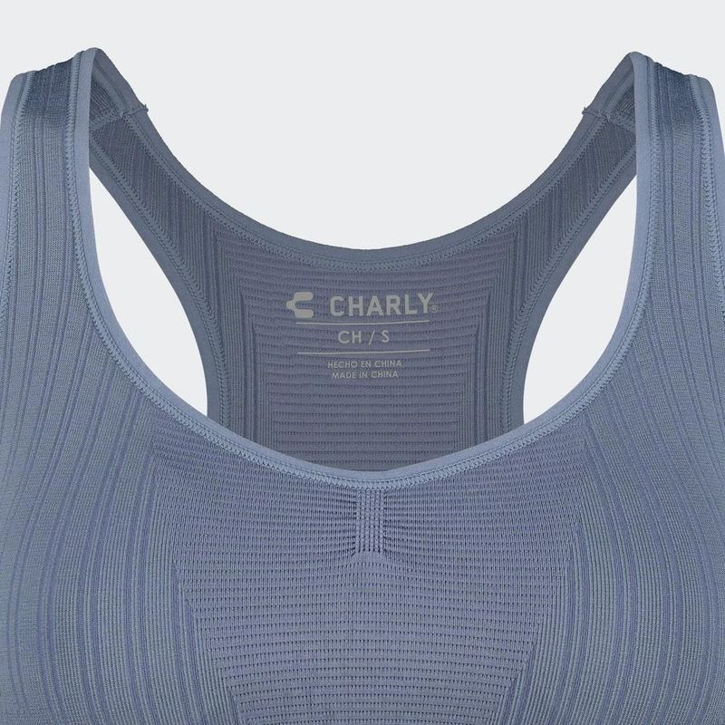 Top deportivo charly sport training azul para mujer 5012083420