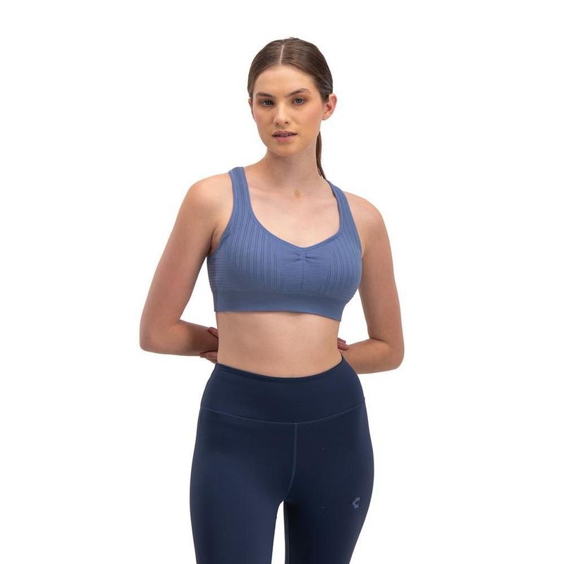 Top deportivo charly sport training azul para mujer 5012083420