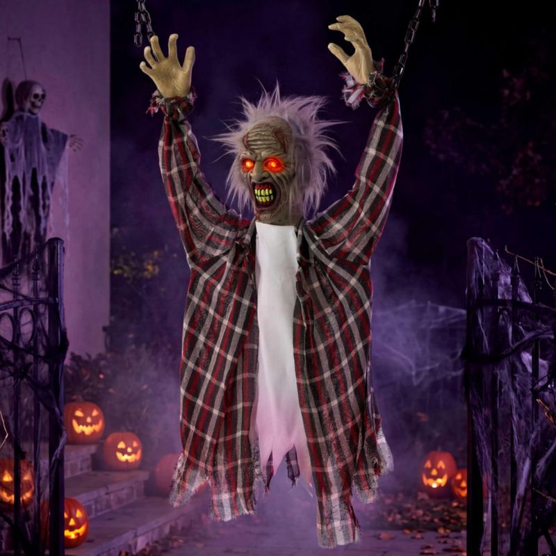 Decoración de Zombie JOYIN 110 cm con Activación por Voz y Movimiento