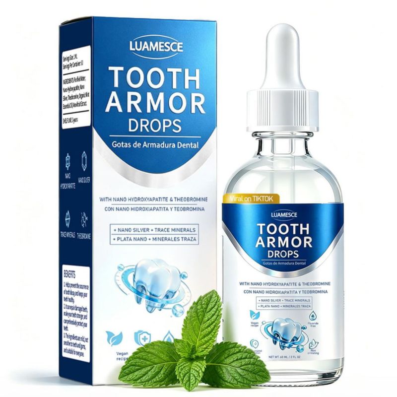 Gotas Dentales LUAMESCE Suero de Esmalte para Alivio de la Sensibilidad