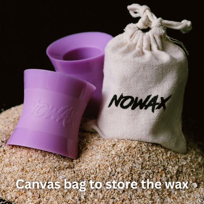 Removedor de Cera para Tabla de Surf NOWAX Purple de Doble Cara