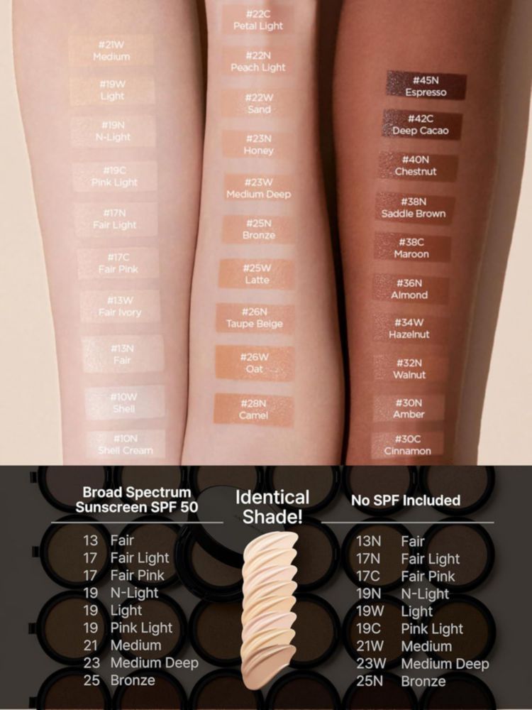Cushion JUNG SAEM MOOL Recarga SPF50 19 N‑Light